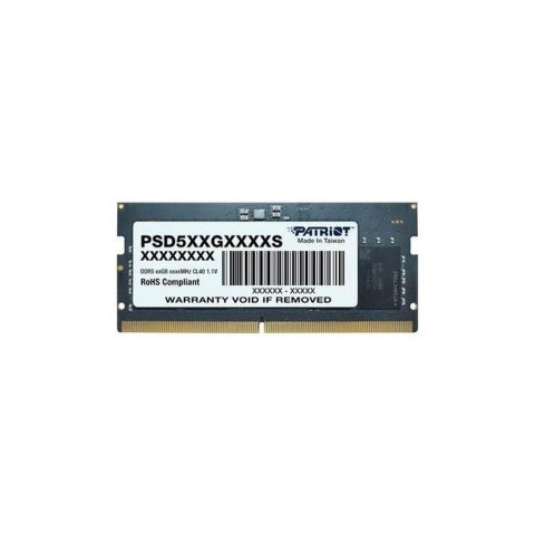 Модуль памяти для ноутбука SoDIMM DDR5 16GB 4800 MHz Patriot (PSD516G480081S) - Нулевой остаток (Feed)  - Нулевой остаток (Feed)