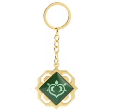Брелок Genshin Impact Anime Keychain Геншин Імпакт метал 5 см. №6