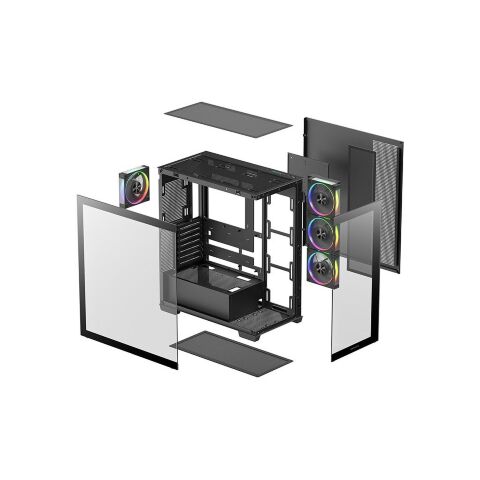 Корпус для ПК Deepcool CG580 4F V2 - Нулевой остаток (Feed)  - Нулевой остаток (Feed) 