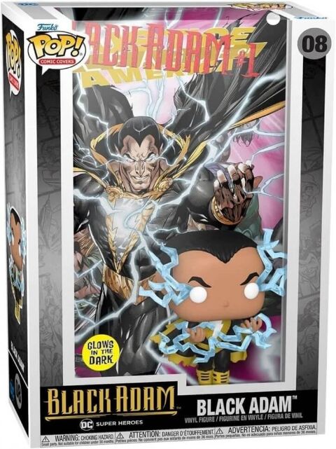 Фигурка Funko Comic Covers: DC Comics - Black Adam (Glow) Фанко Чёрный Адам 08 -   -  