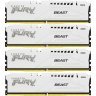 Модуль памяти для компьютера DDR5 128GB (4x32GB) 5600 MHz FURY Beast White Kingston Fury (ex.HyperX) (KF556C40BWK4-128)