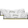 Модуль памяти для компьютера DDR5 64GB (2x32GB) 6400 MHz Renegade White XMP Kingston Fury (ex.HyperX) (KF564C32RWK2-64)