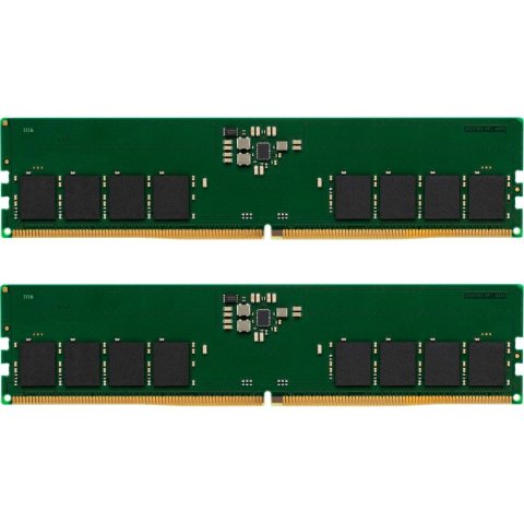 Модуль памяти для компьютера DDR5 16GB (2x8GB) 5600 MHz Kingston (KVR56U46BS6K2-16) - Нулевой остаток (Feed)  - Нулевой остаток (Feed)