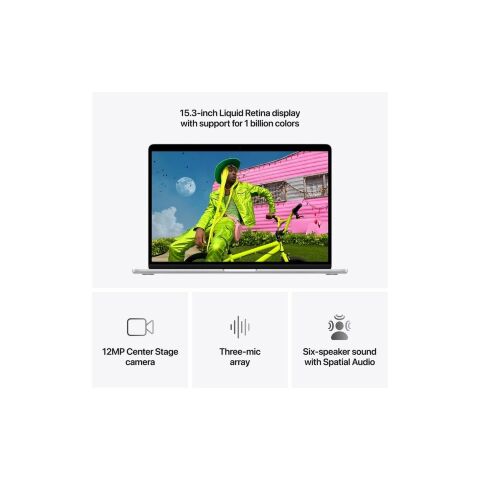 Ноутбук Apple MacBook Air 15 M5 A3448 Silver (MDV94UA/A) - Нулевой остаток (Feed) - Нулевой остаток (Feed)