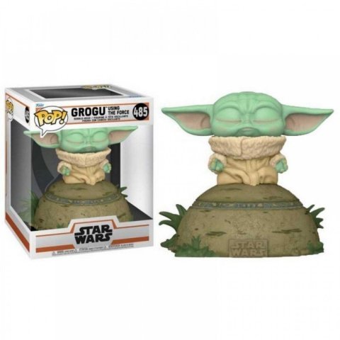 Фигурка Funko Star Wars Mandalorian Grogu Using The Force Мандалорец Фанко Грогу 485 (свет и звук) -   -