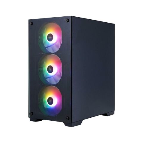 Корпус для ПК 1stPlayer X2-M-BK-4F7 - Корпуса  - Корпуса 