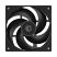 Кулер для корпуса ID-Cooling AS-120-K - Нулевой остаток (Feed)  - Нулевой остаток (Feed) 