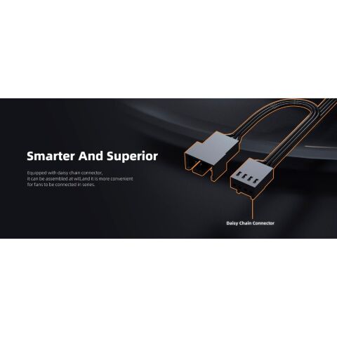 Кулер для корпуса ID-Cooling AS-120-K - Нулевой остаток (Feed)  - Нулевой остаток (Feed) 