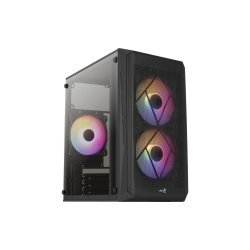 Корпус AeroCool CS-107-A-BK-v2 Black 600W (ACCX-PC14002.11)