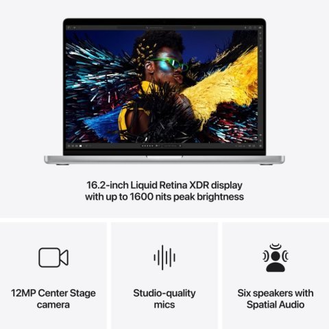 Ноутбук Apple MacBook Pro 16 A3186 M4 Max Silver (MX2W3UA/A) - Нулевой остаток (Feed)  - Нулевой остаток (Feed)