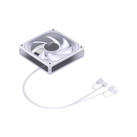 Кулер для корпуса JONSBO ZB-120W White - Нулевой остаток (Feed)  - Нулевой остаток (Feed) 