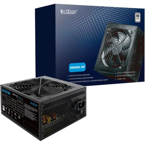 Блок питания PcCooler 600W (HW600-NP) - Нулевой остаток (Feed)  - Нулевой остаток (Feed) 