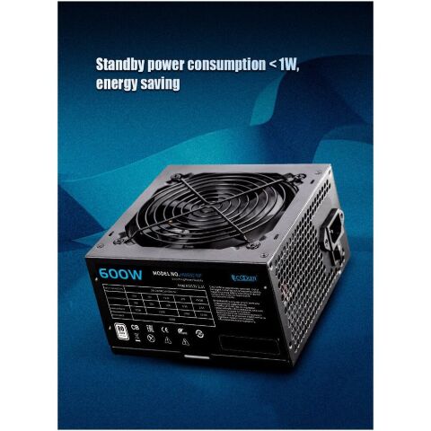Блок питания PcCooler 600W (HW600-NP) - Нулевой остаток (Feed)  - Нулевой остаток (Feed) 
