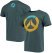 Футболка Mens Jinx Hanzo Heathered Navy Overwatch Sigil T-Shirt (размер L) -   -  