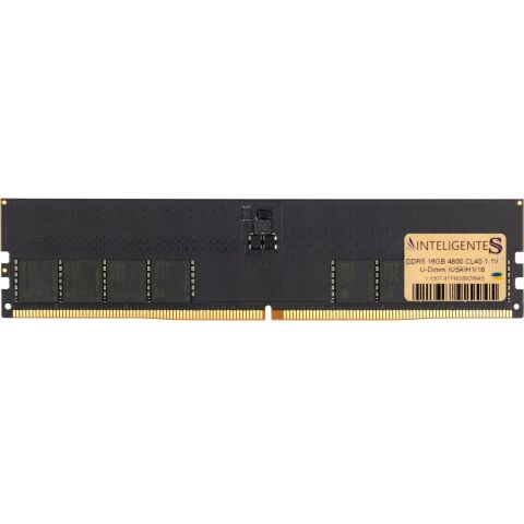 Модуль памяти для компьютера DDR5 16GB 4800 MHz INTELIGENTES (IU5AIH1/16) - Модули памяти для компьютера  - Модули памяти для компьютера 