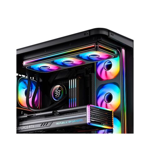 Кулер для корпуса JONSBO ZB-120B Black - Вентиляторы к корпусам  - Вентиляторы к корпусам 