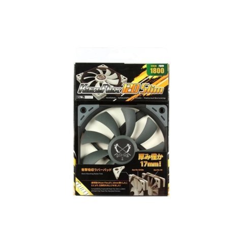 Кулер для корпуса Scythe Kaze Flex 120 mm Slim Fan (KF1215FD18) - Нулевой остаток (Feed)  - Нулевой остаток (Feed) 