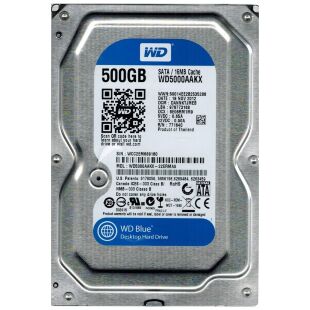 Жесткий диск 3.5"  500Gb WD (WD5000AAKX)