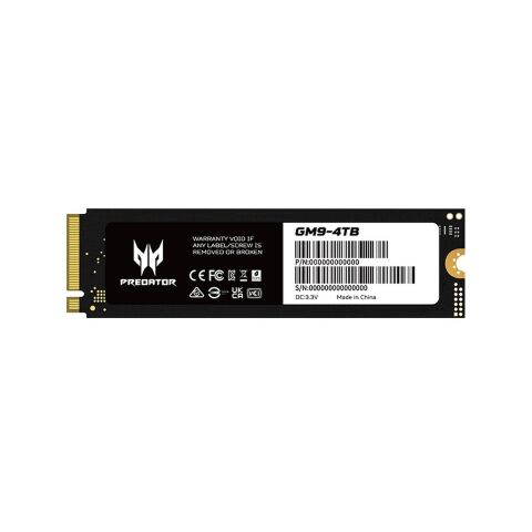 Накопитель SSD M.2 2280 2TB GM9 Acer Predator (BL.9BWWR.137) - Внутренние SSD  - Внутренние SSD 