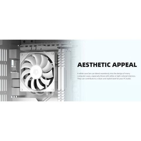 Кулер для корпуса ID-Cooling TF-9215-W - Нулевой остаток (Feed)  - Нулевой остаток (Feed) 