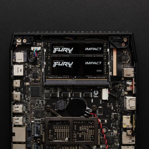 Модуль памяти для ноутбука SoDIMM DDR4 32GB 3200 MHz Fury Impact Kingston Fury (ex.HyperX) (KF432S20IB/32) - Нулевой остаток (Feed) - Нулевой остаток (Feed)