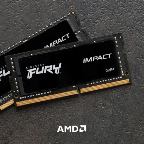 Модуль памяти для ноутбука SoDIMM DDR4 32GB 3200 MHz Fury Impact Kingston Fury (ex.HyperX) (KF432S20IB/32) - Нулевой остаток (Feed) - Нулевой остаток (Feed)