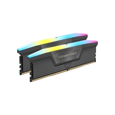 Модуль памяти для компьютера DDR5 64GB (2x32GB) 5600 MHz Vengeance RGB Corsair (CMH64GX5M2B5600Z40K) - Нулевой остаток (Feed)  - Нулевой остаток (Feed) 