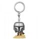 Брелок Funko Pocket Star Wars Keychain The Mandalorian фанко Мандалорець з бластером -   -  