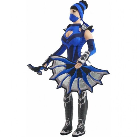 Мягкая игрушка фигурка WP Merchandise Mortal Kombat Kitana Китана плюш 34 см -   -