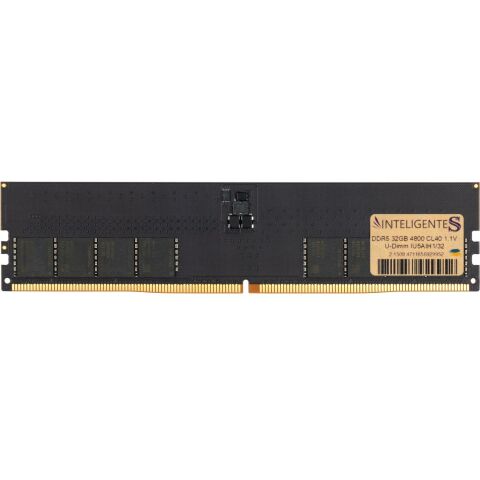 Модуль памяти для компьютера DDR5 32GB 4800 MHz INTELIGENTES (IU5AIH1/32) - Модули памяти для компьютера  - Модули памяти для компьютера 