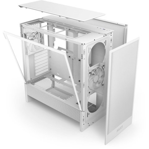 Корпус NZXT H5 Flow Compact All White (CC-H52FW-01) - Нулевой остаток (Feed)  - Нулевой остаток (Feed) 