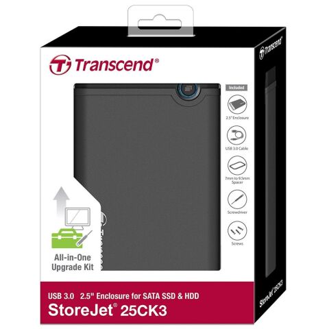 Карман внешний Transcend TS0GSJ25CK3 - Аксессуары к HDD  - Аксессуары к HDD 