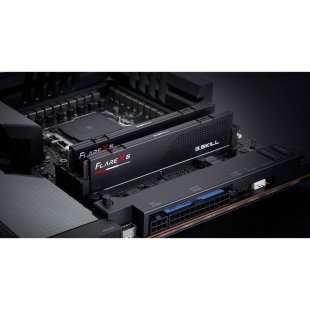 Модуль памяти для компьютера DDR5 32GB (2x16GB) 6400 MHz Flare X5 Matte Black G.Skill (F5-6400J3240G16GX2-FX5)