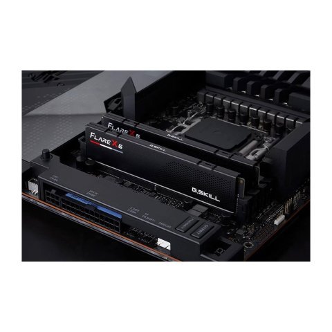 Модуль памяти для компьютера DDR5 32GB (2x16GB) 6400 MHz Flare X5 Matte Black G.Skill (F5-6400J3240G16GX2-FX5) - Нулевой остаток (Feed)  - Нулевой остаток (Feed) 
