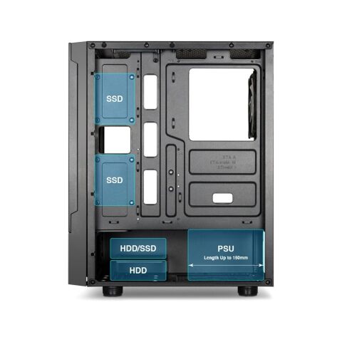 Корпус Gamdias TALOS E3 (4712960137110) - Нулевой остаток (Feed)  - Нулевой остаток (Feed) 