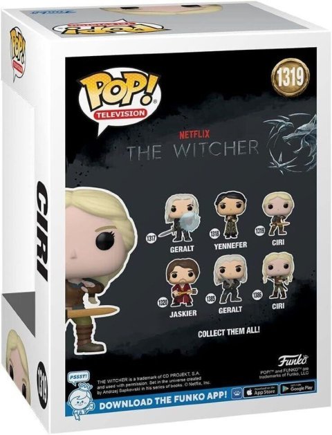 Фігурка Funko Witcher TV Netflix: Ciri фанко Відьмак Цирі 1319 -   -  