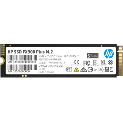 Накопитель SSD M.2 2280 1TB FX900 Plus HP (7F617AA) - Нулевой остаток (Feed)  - Нулевой остаток (Feed) 