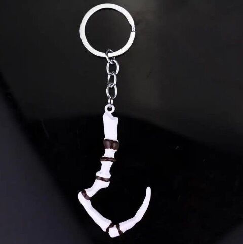 Брелок DOTA 2 Pudge Dragonclaw Butcher Meat Hook метал 7 см. -   -  