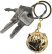 Брелок 3D Harry Potter Гарри Поттер Keychain Golden Snitch Золотой Снитч -   -  