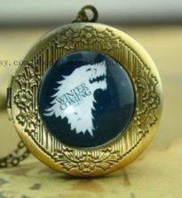 Брелок Game of Thrones Stark Wolf #2 (White)