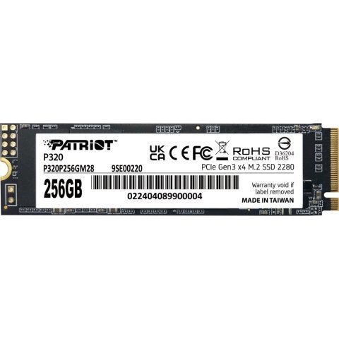 Накопитель SSD M.2 2280 256GB Patriot (P320P256GM28) - Нулевой остаток (Feed) - Нулевой остаток (Feed)