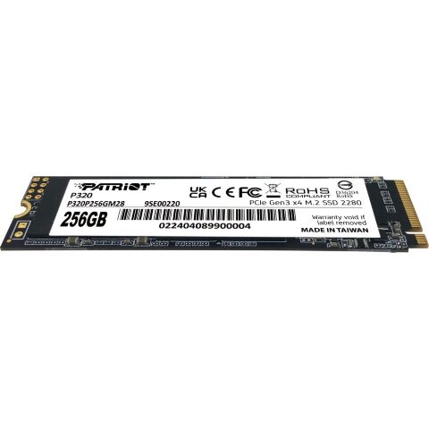 Накопитель SSD M.2 2280 256GB Patriot (P320P256GM28) - Нулевой остаток (Feed) - Нулевой остаток (Feed)