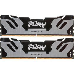 Модуль памяти для компьютера DDR5 32GB (2x16GB) 8000 MHz Renegade Silver XMP Kingston Fury (ex.HyperX) (KF580C38RSK2-32)