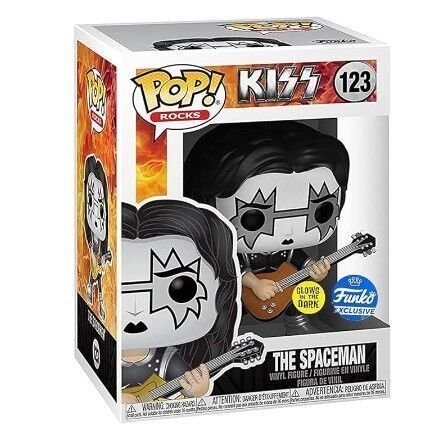 Фігурка Funko KISS The Spaceman Фанко Кісс Прибулець Glow in The Dark (Exclusive) 123 -   -  