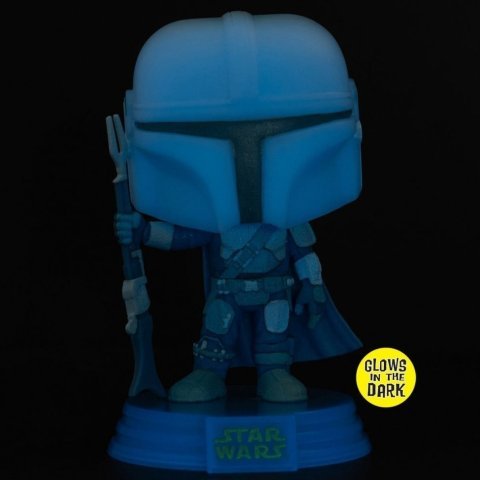 Фигурка Funko Star Wars The Mandalorian Hologram Звёздные войны Мандалорец фанко 345 Exclusive -   -