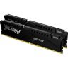 Модуль памяти для компьютера DDR5 64GB (2x32GB) 6400 MHz Beast Black Kingston Fury (ex.HyperX) (KF564C32BBK2-64)