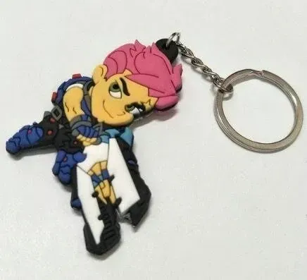 Брелок 3D Овервотч Overwatch Двосторонній об'ємний - Zarya -   -  