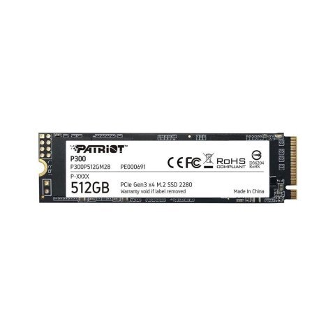 Накопитель SSD M.2 2280 512GB Patriot (P300P512GM28) - Нулевой остаток (Feed)  - Нулевой остаток (Feed) 
