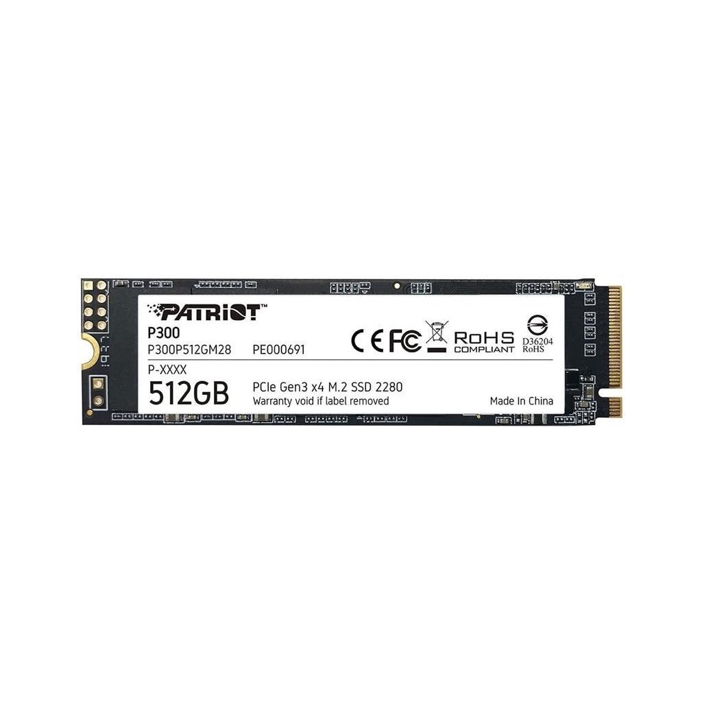 Накопитель SSD M.2 2280 512GB Patriot (P300P512GM28)