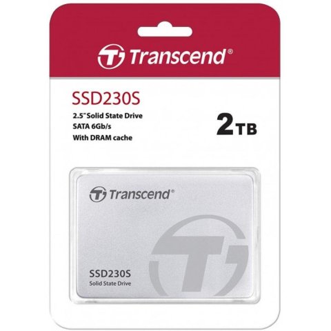 Накопитель SSD 2.5" 2TB Transcend (TS2TSSD230S) - Нулевой остаток (Feed)  - Нулевой остаток (Feed)